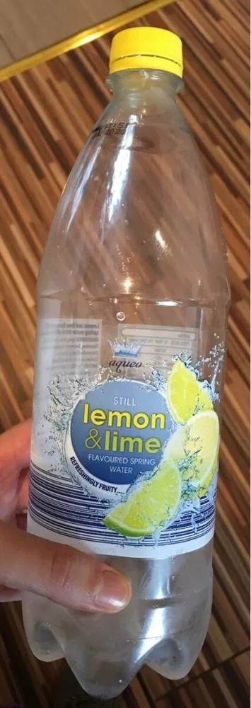 Lemon&Lime flavoured spring water
