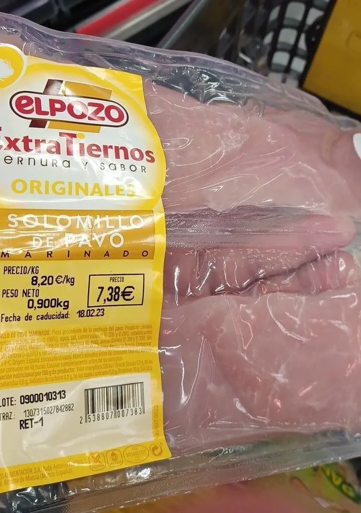 Solomillo Pavo Marinado