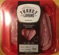 Filete de pavo marinado