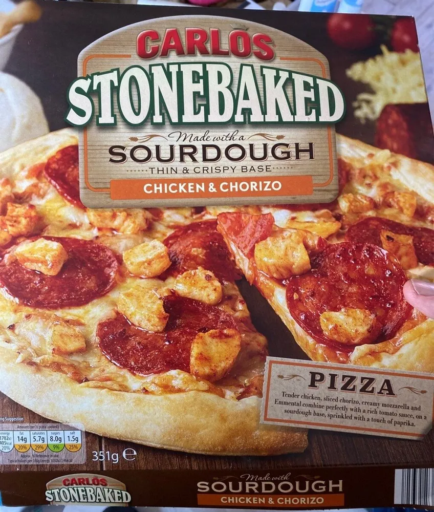 Sourdough chicken & chorizo