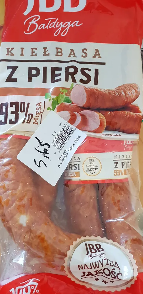 KIEŁBASA Z PIERSI