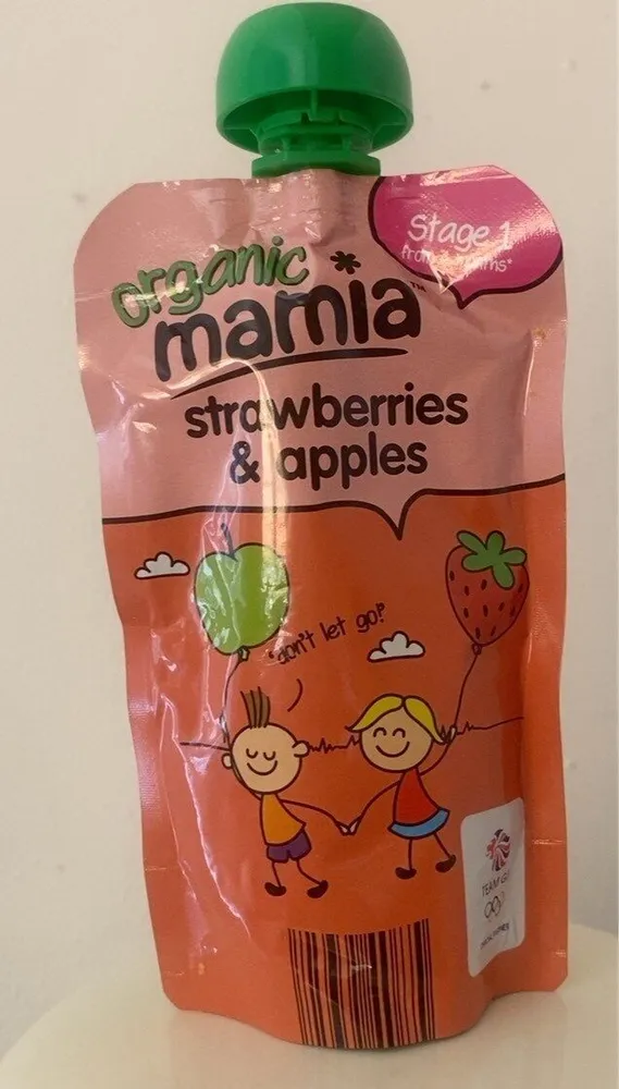 Strawberries and apples