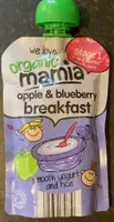 Apple and blueberry breakfast