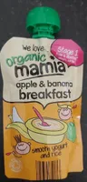 Mamia apple and banana breakfast