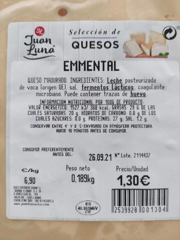 Queso Emmental