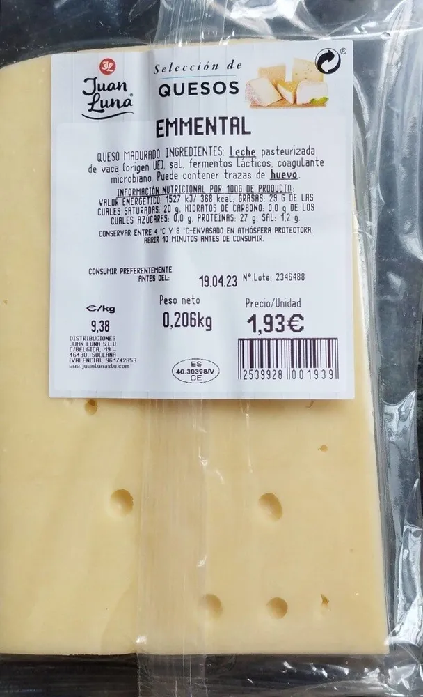 Queso Emmental