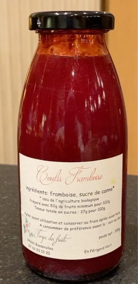 Coulis de framboise