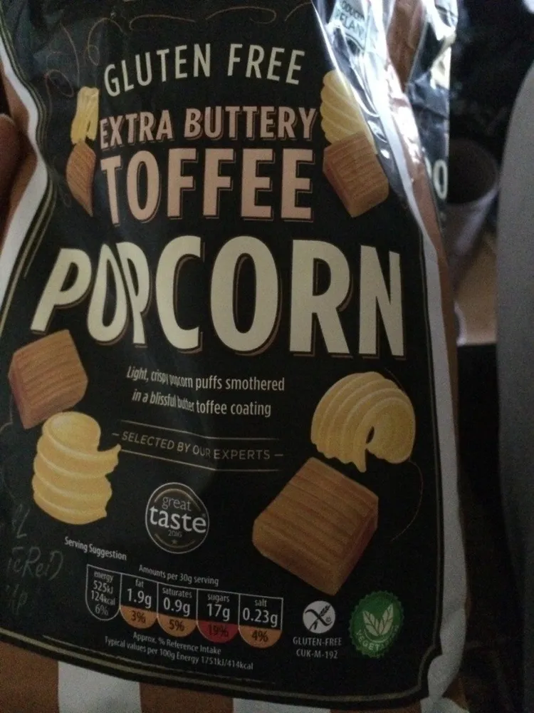 Toffee popcorn