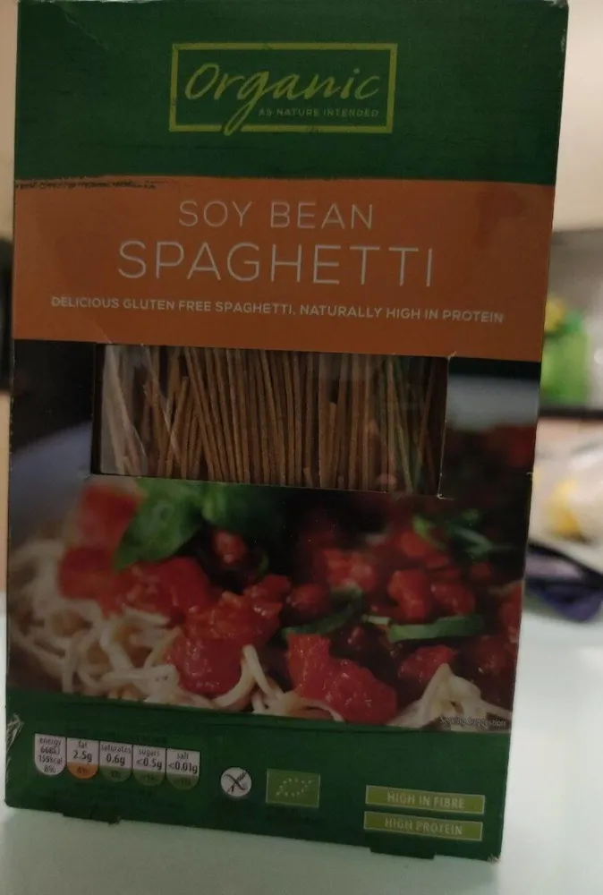 Soy bean spaghetti