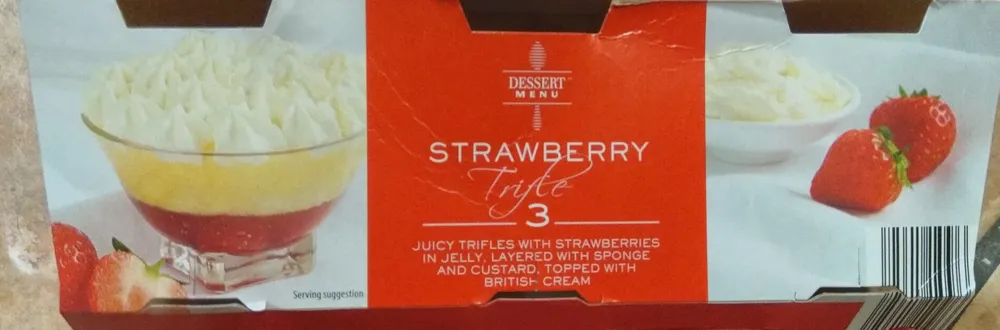 trifle strawberry