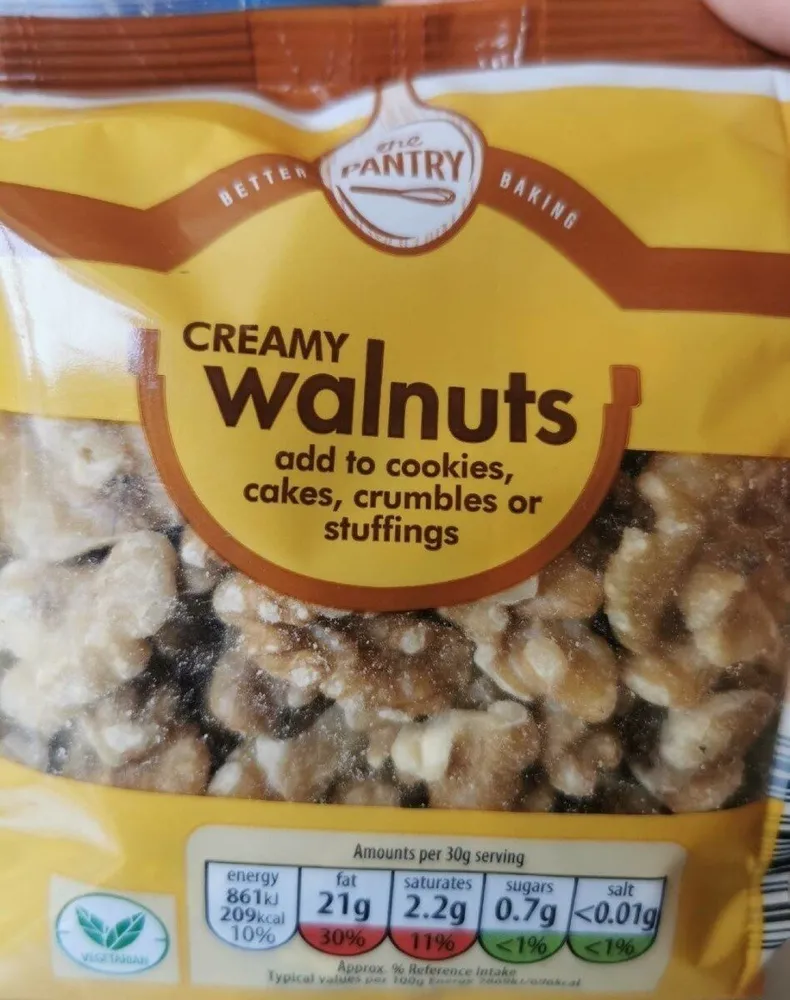 Creamy walnuts