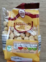 Crunchy hazelnuts