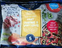 Giant couscous vegetables