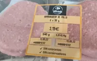 Hamburguesa de pollo