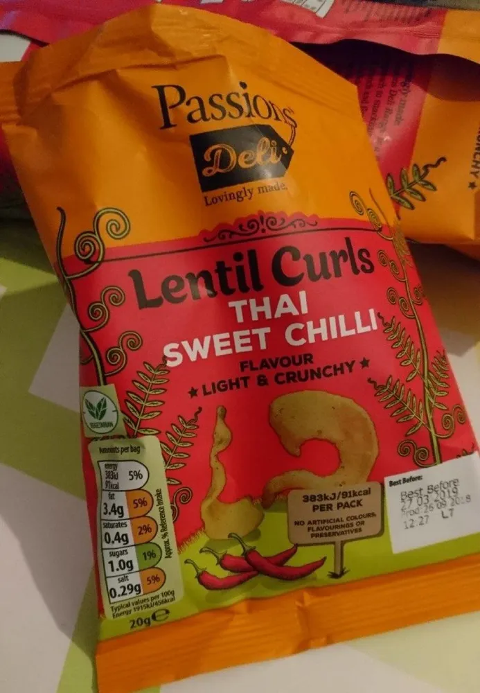 Lentil Curls Thai Chilli