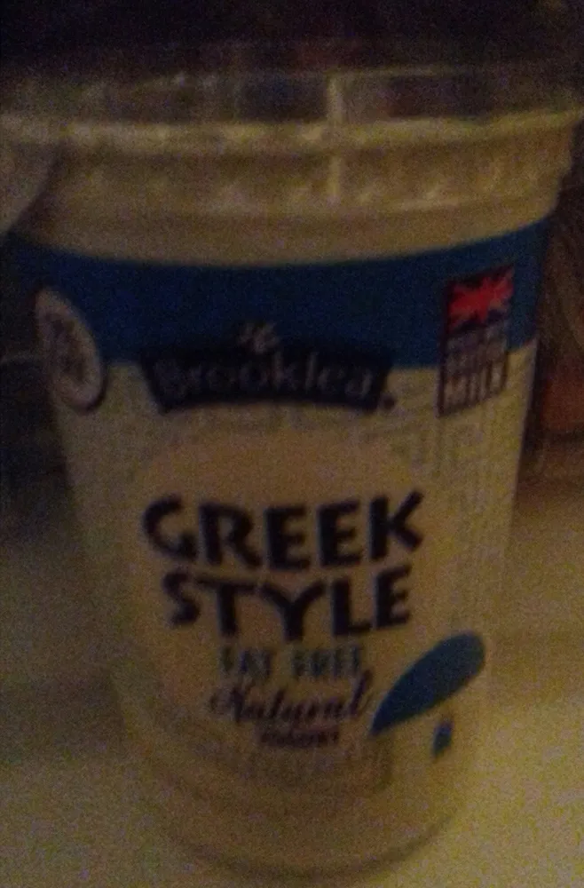 Greek style fat free yougurt