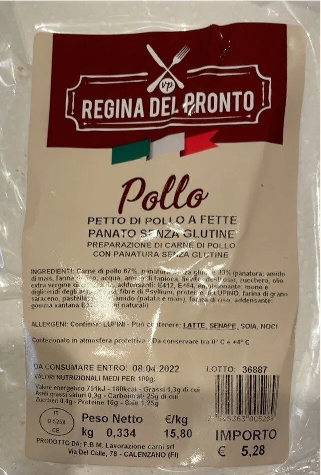 Petto di pollo a fette