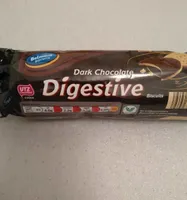 Dark chocolate digestive