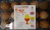 15 eggs