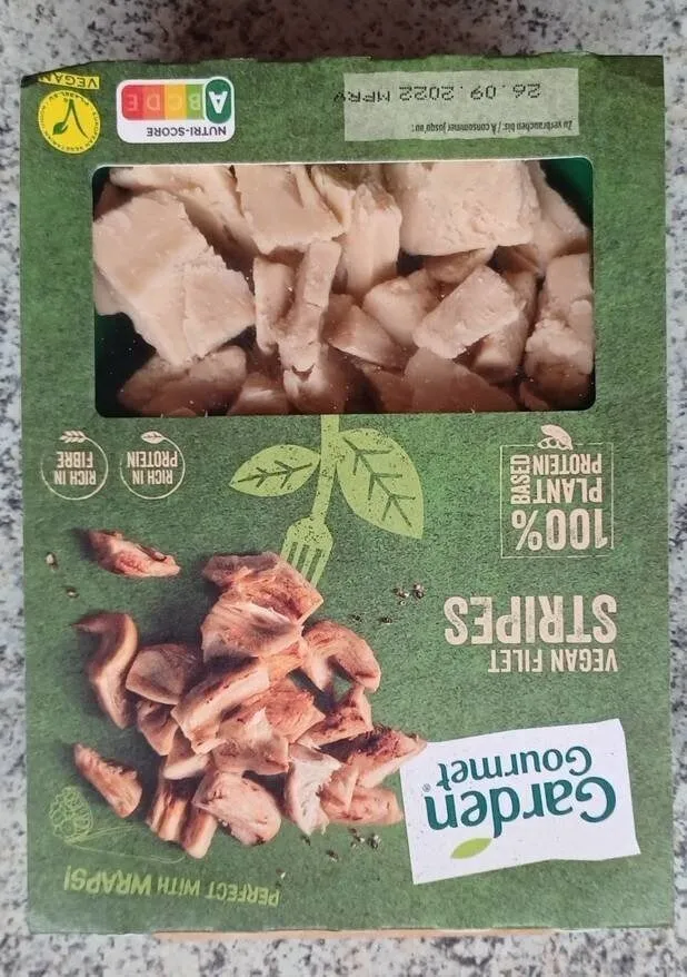 Vegan filets stripes