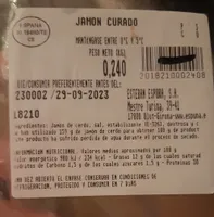 Jamon curado