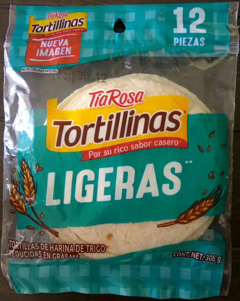 Tortillinas ligeras