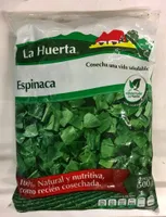 Espinacas, La Huerta