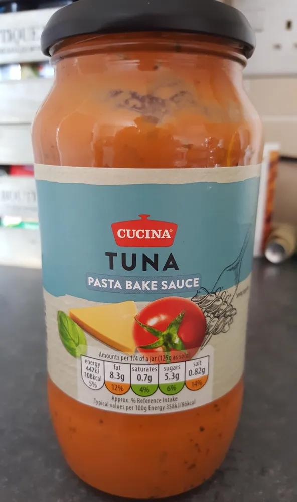 TUNA PASTA BAKE SAUCE