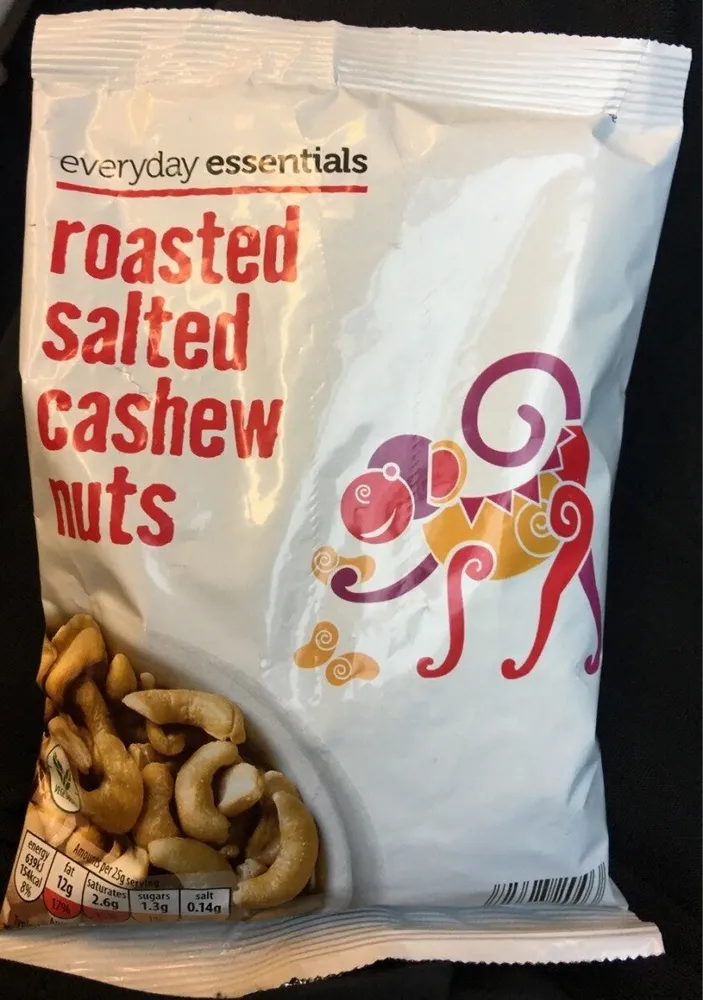 Roasted Salted Cashew Nuts