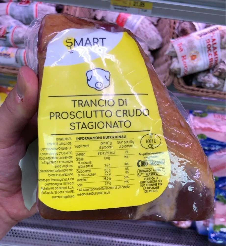 Trancio prosciutto crudo