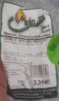 Aran quesos jamones y embutidos en lonchas