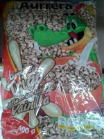 Cereal de trigo inflado con sabor a vainilla