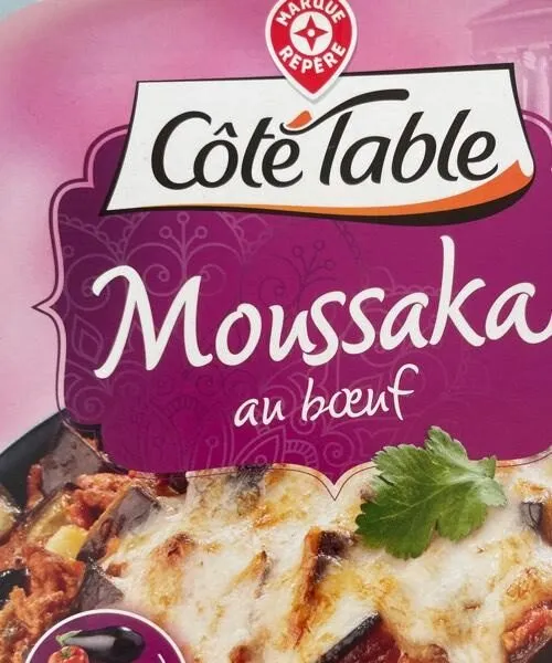 Moussaka au bœuf