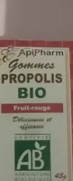 Gomme propolis fruit rouge