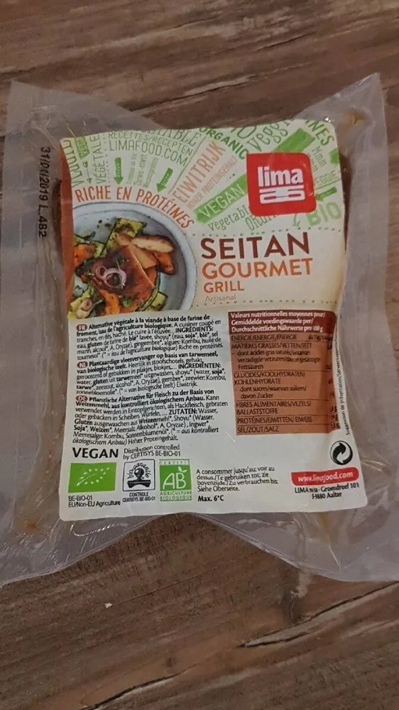 Seitan gourmet Grill