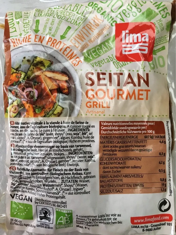 Seitan Gourmet Grill artisanal