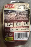 Jamón curado bodega