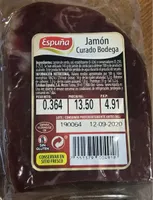 Jamón curado bodega