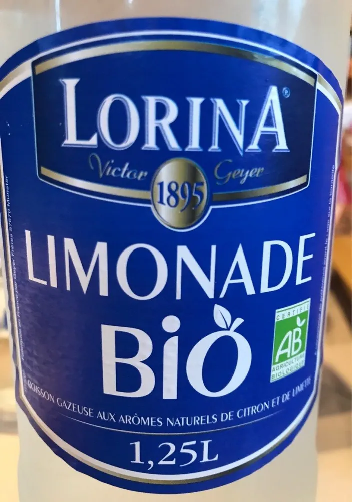 Limonade bio