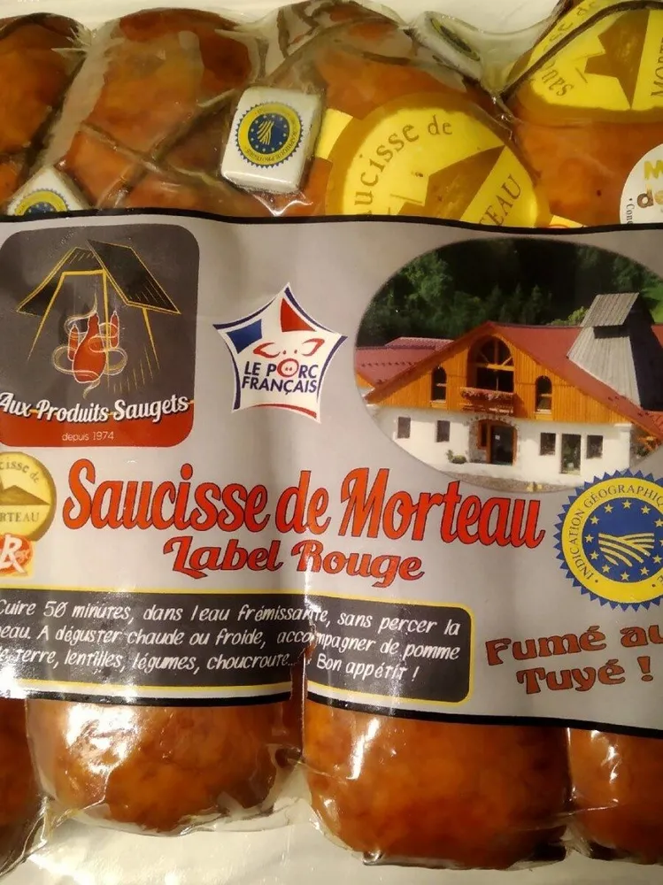 Saucisse de Morteau label rouge