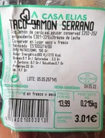 Jamón serrano