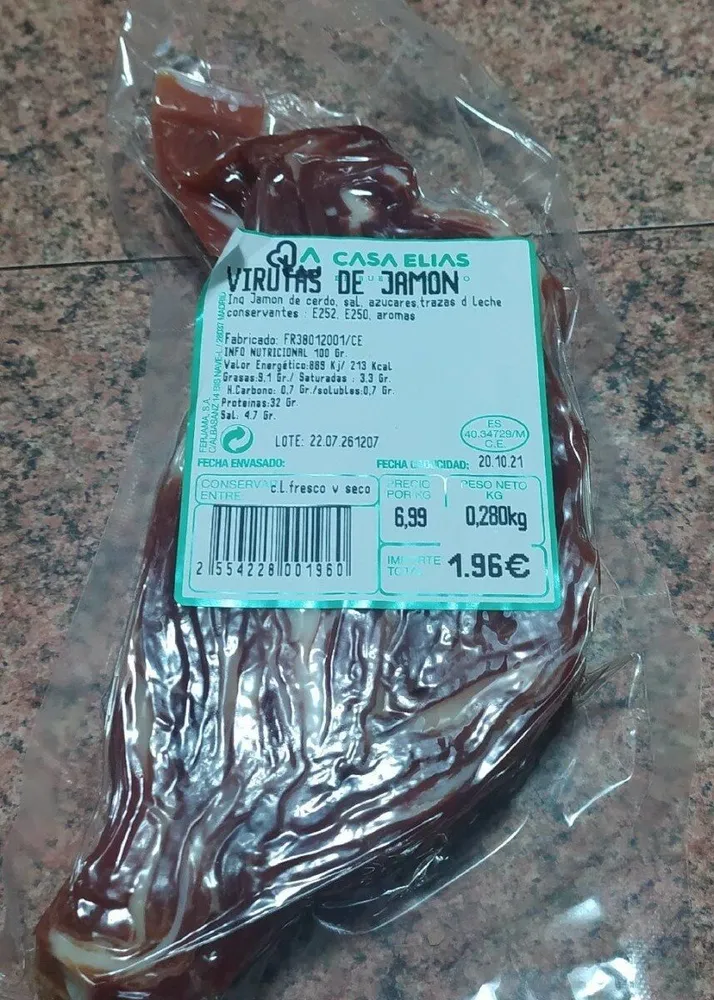 Virutas de jamón