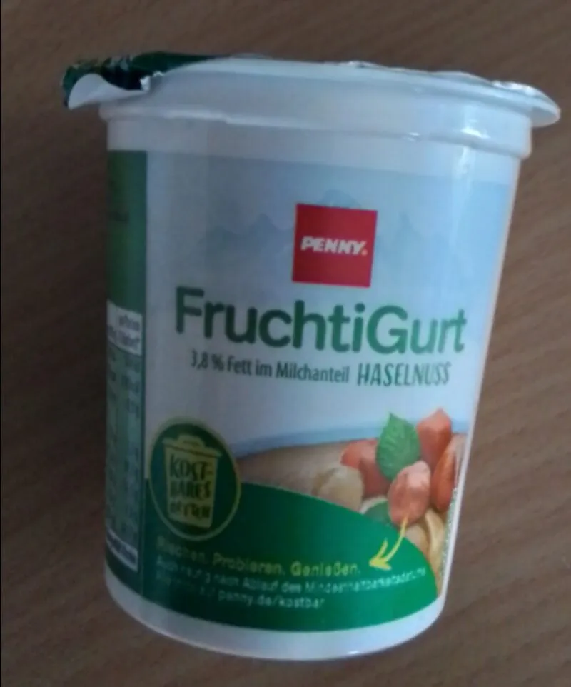 Fruchtjoghurt Haselnuss