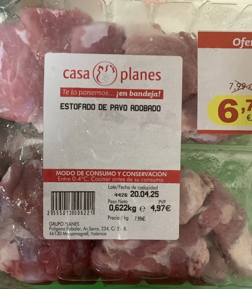 Estofado De Pavo