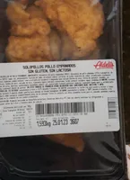 Solomillos de pollo empanados SIN GLUTEN SIN LACTOSA