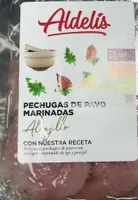Pechugas de pavo marinadas