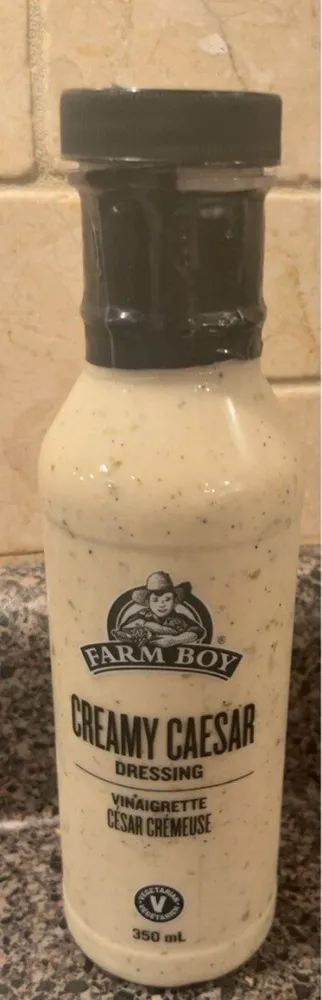 Creamy Caesar dressing