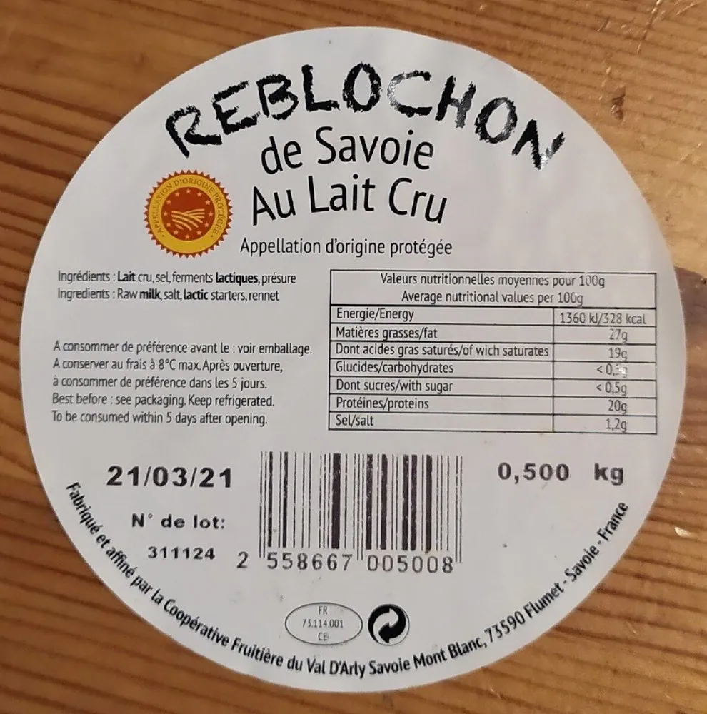 Roblochon de Savoie