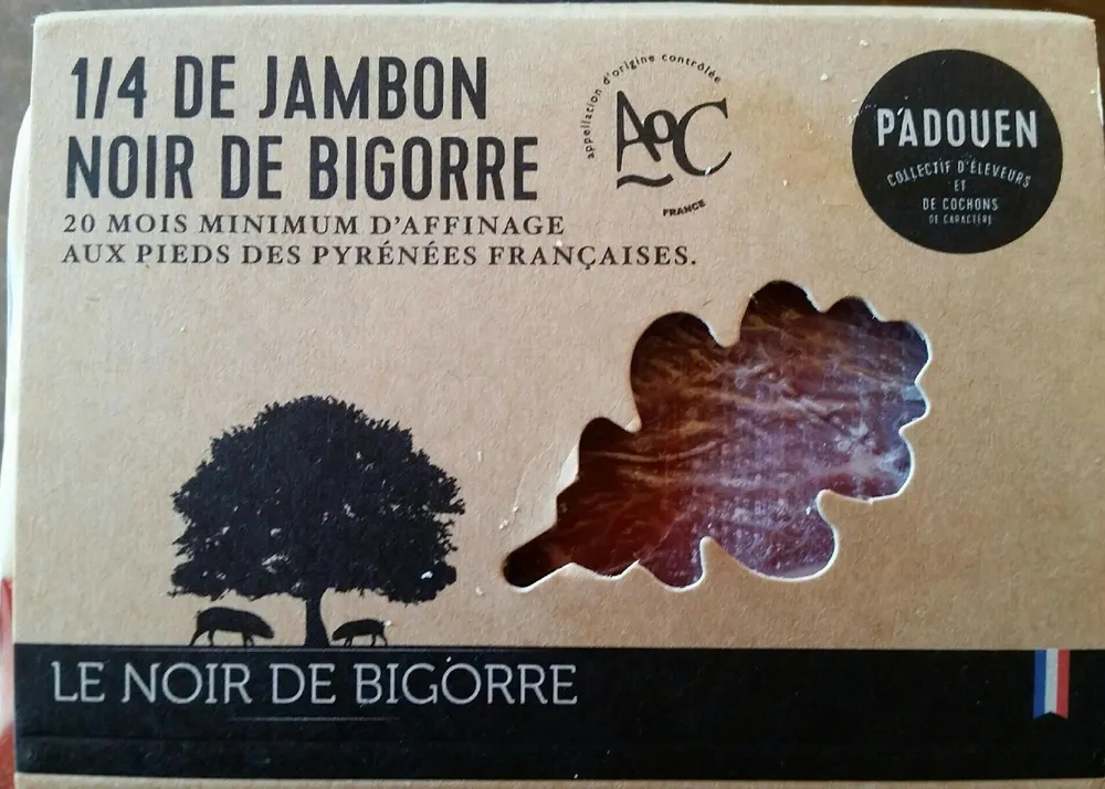 Jambon noir de Bigorre AOP