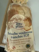 Brioche vendéenne tranchée IGP